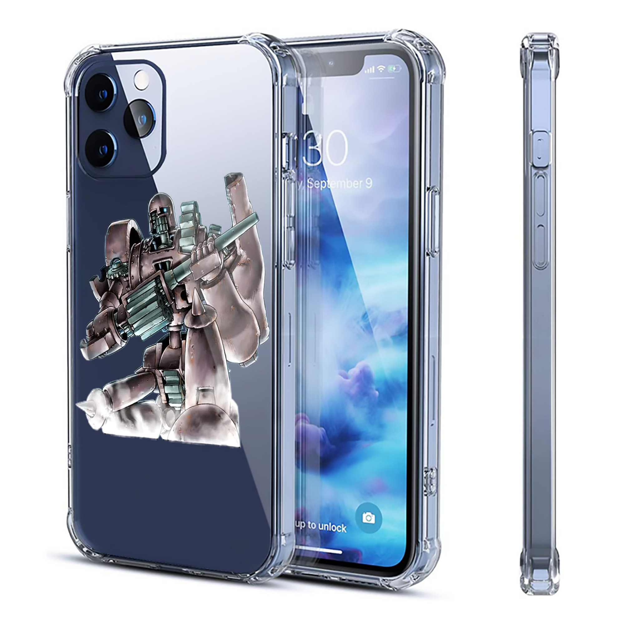 （画像用） 遊☆戯☆王 Yu-Gi-Oh! 【iPhone 12シリーズ対応】透明スマホケース（クリアソフトケース）